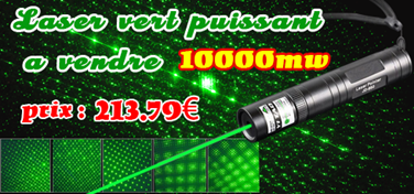 laser vert puissant 10000mw à vendre