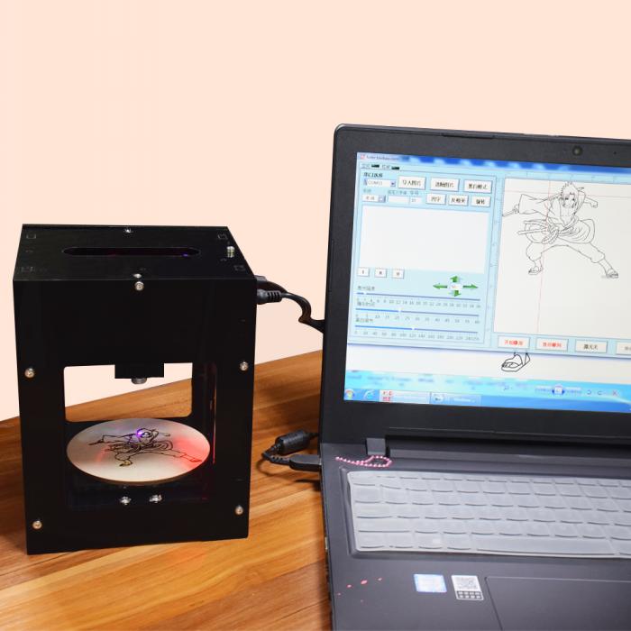1500mW laser machine de gravure miniature 