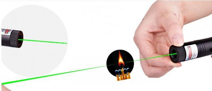 Pointeur laser vert astronomie 5000mW 5 en 1 étoiles