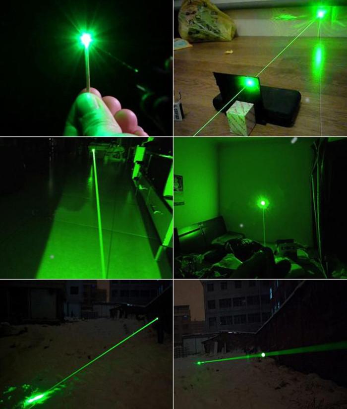 puissant pointeur laser