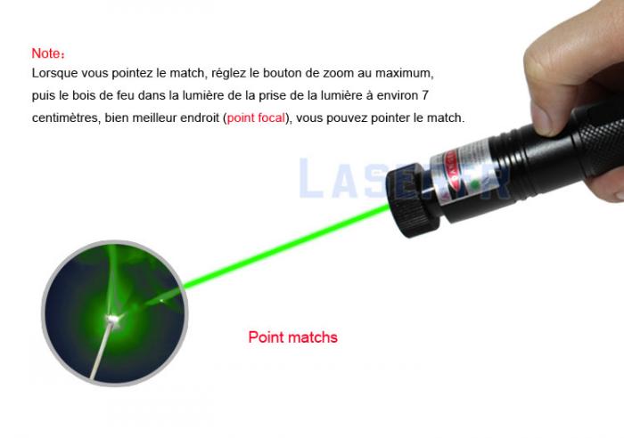 Militaire Laser Vert Puissant Brûlant Laser Pointeurs de Torche Lumière  laser haute puissance