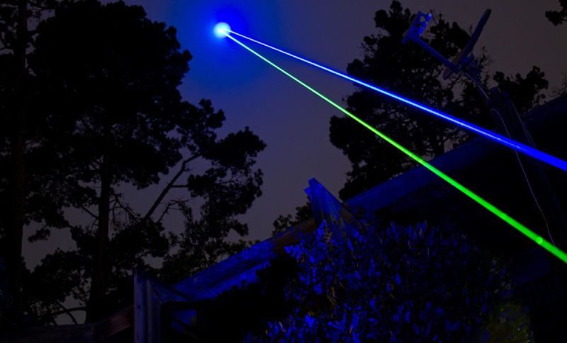 laser vert surpuissant 