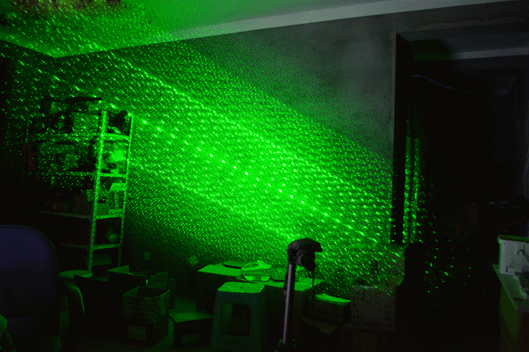 laser vert puissant 