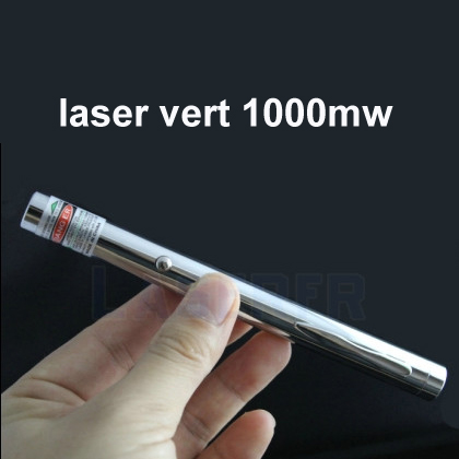 stylo pointeur laser vert 1000mw 