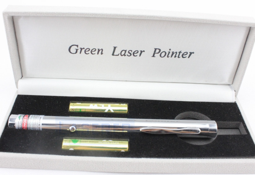 laser stylo vert