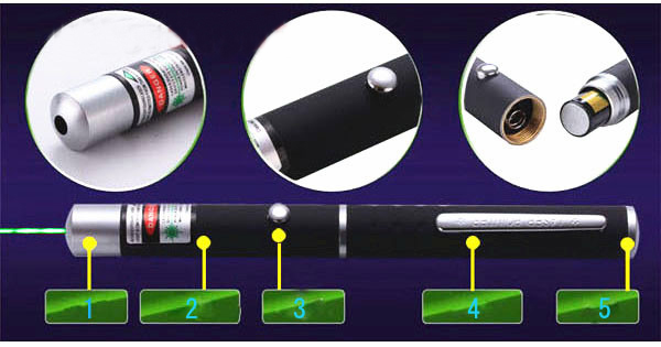 laser pointeur 5mw 