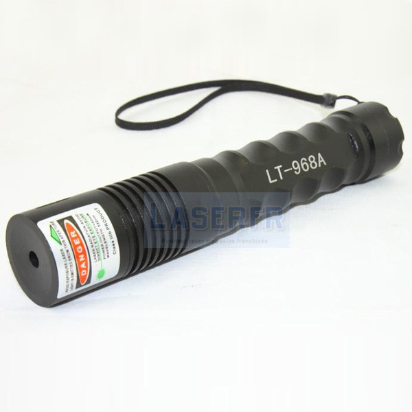 lampe torche laser vert 200mw étanche