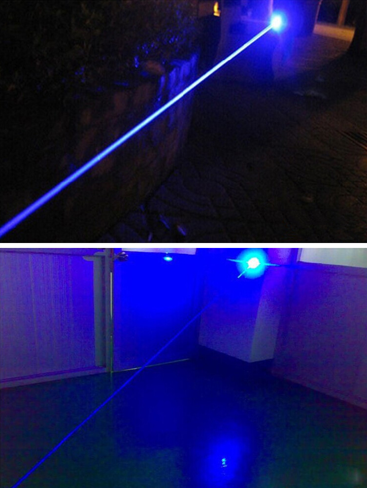 laser bleu 1000mw allumer la cigarette 