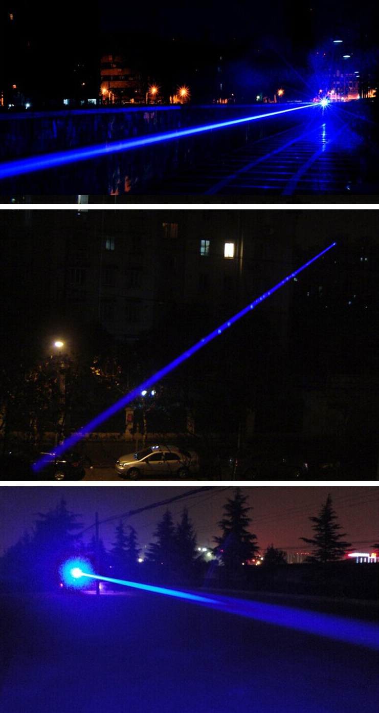 laser bleu 1000mw allumer la cigarette 