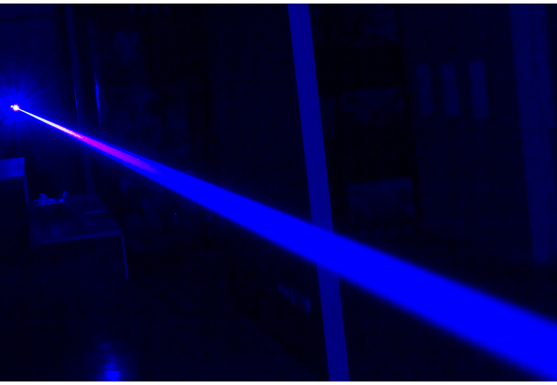 laser bleu