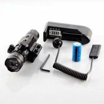 viseur laser 5mw rouge pour pistolet ou carabine
