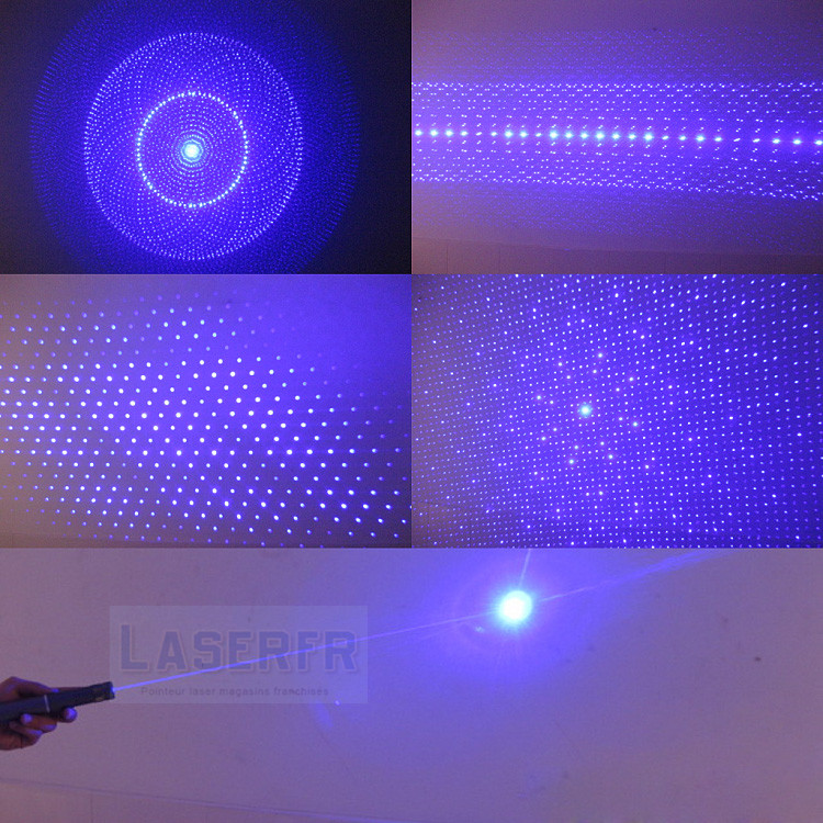 pointeur laser bleu