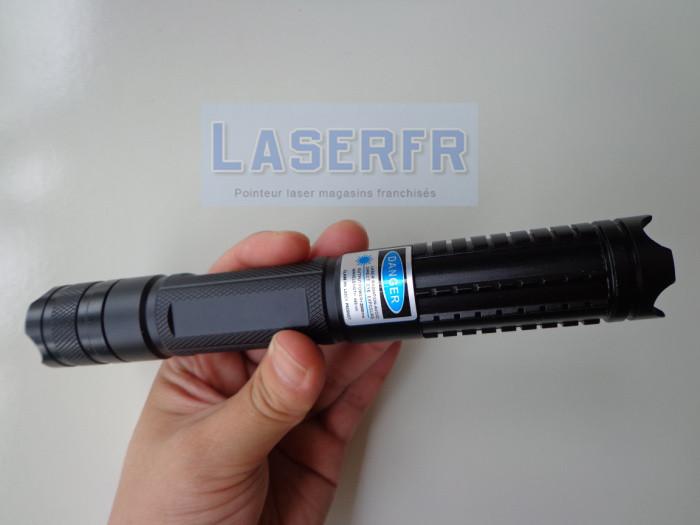 Pointeur laser bleu super puissant 10000mW classe 4