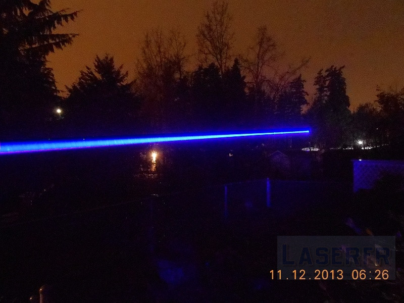 pointeur laser bleu 3000mw 450nm