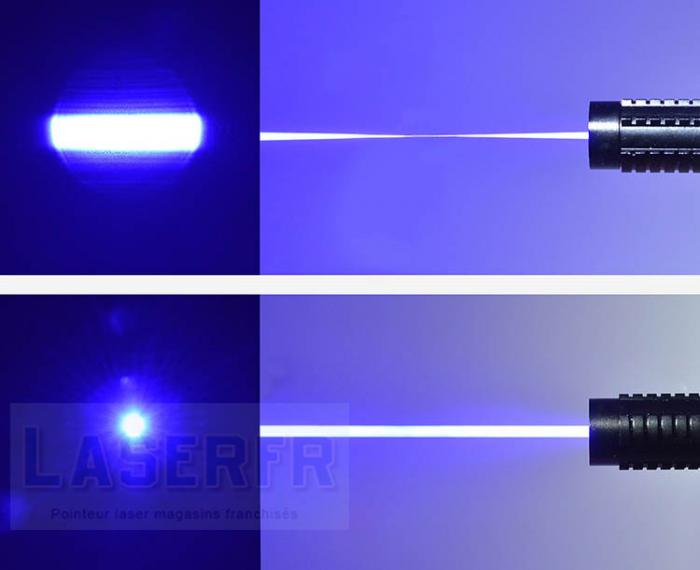 Acheter pointeur laser bleu 30000mW très puissant laser 4 catégorie