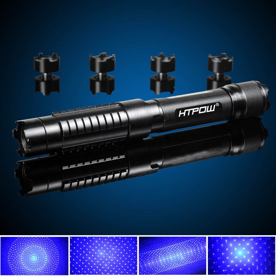 Pointeur laser bleu 50000mW très puissant et peu coûteux