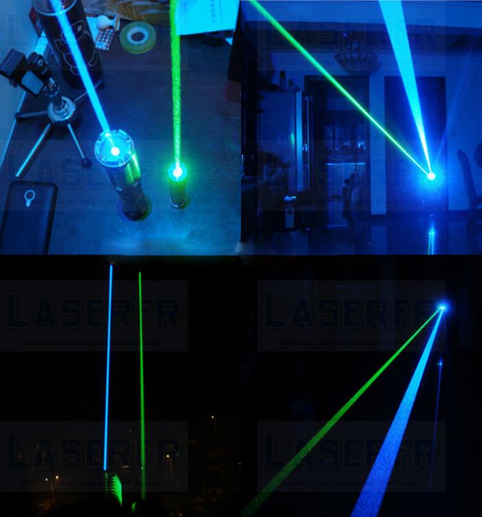 pointeur laser bleu 4000mW 465nm
