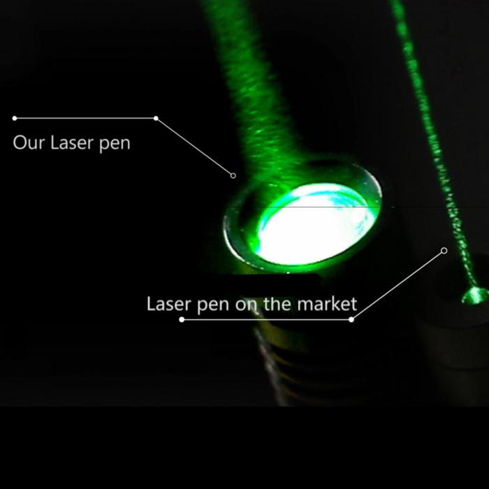 laser vert brut linéaire spot