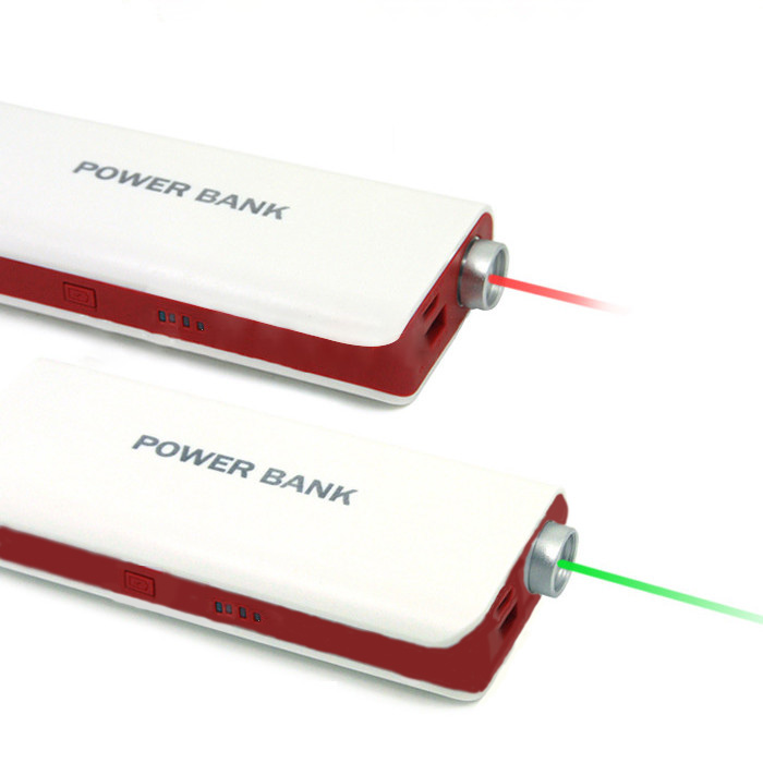 200mW Laser 5200mAh banque de puissance