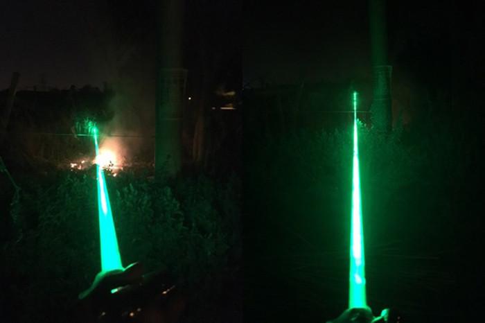 pointeur laser vert